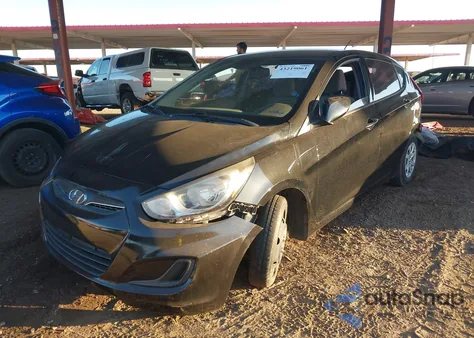2014 Hyundai Accent Gs/Se from USA, damaged, VIN KMHCT5AE6EU161928